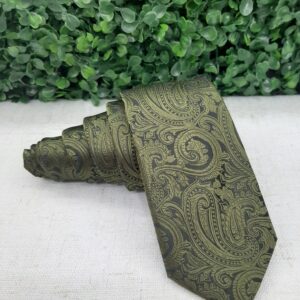 Gravata Kashimir Premium Verde Oliva