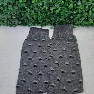 Meia Sportfino Cinza com detalhes