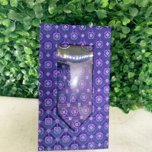Gravata c/ Lenço Roxo