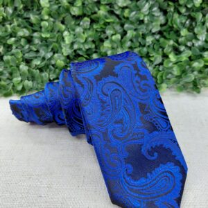 Gravata Kashimir Azul Royal2
