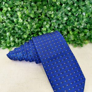 Gravata Trabalhada Azul Royal